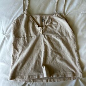 Brandy Melville Blush/beige Tank Top